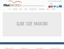 Tablet Screenshot of pilotimaging.com